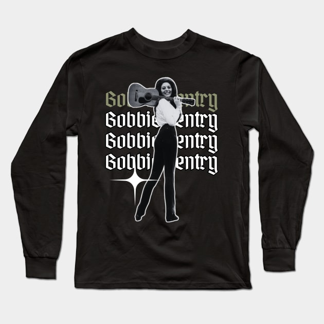 Bobbie gentry x 70s retro Long Sleeve T-Shirt by KawaKiwi